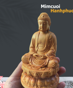 Tượng Phật Thích Ca Mâu Ni ngồi đài sen gỗ thủ công, trang trí xe ô tô, trang trí phòng khách, không gian gia đình MCHH009 3 Tượng Phật Thích Ca Mâu Ni ngồi đài sen gỗ thủ công, trang trí xe ô tô, trang trí phòng khách, không gian gia đình