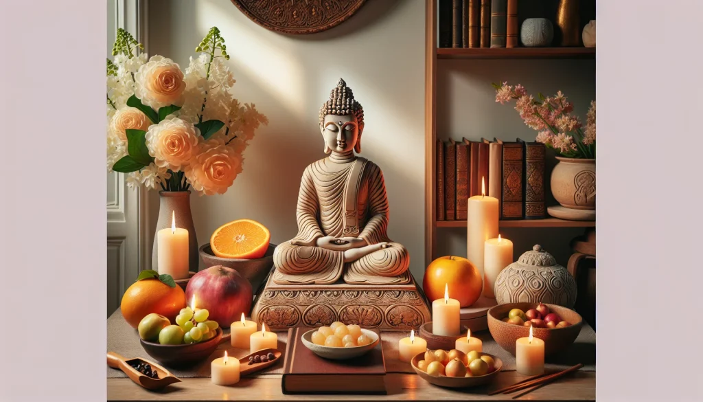 Tượng Phật và ý nghĩa thờ tượng Phật tại gia