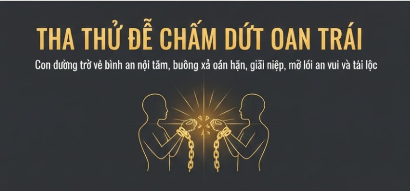 Tha thứ để chấm dứt oan trái, Con đường trở về bình an nội tâm 1 02. cham dut oan trai