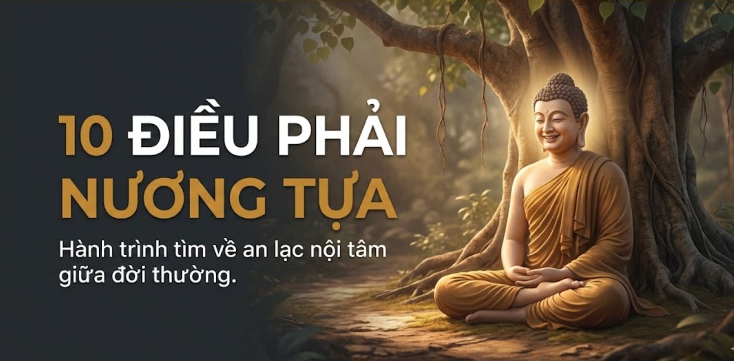 Mười điều phải nương tựa: hành trình tìm về an lạc nội tâm 1 Mười điều nương tựa